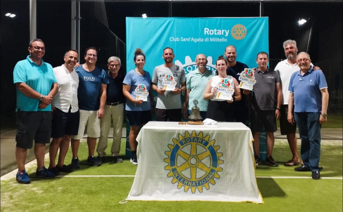 Il Padel a sostegno dei progetti di servizio del Rotary