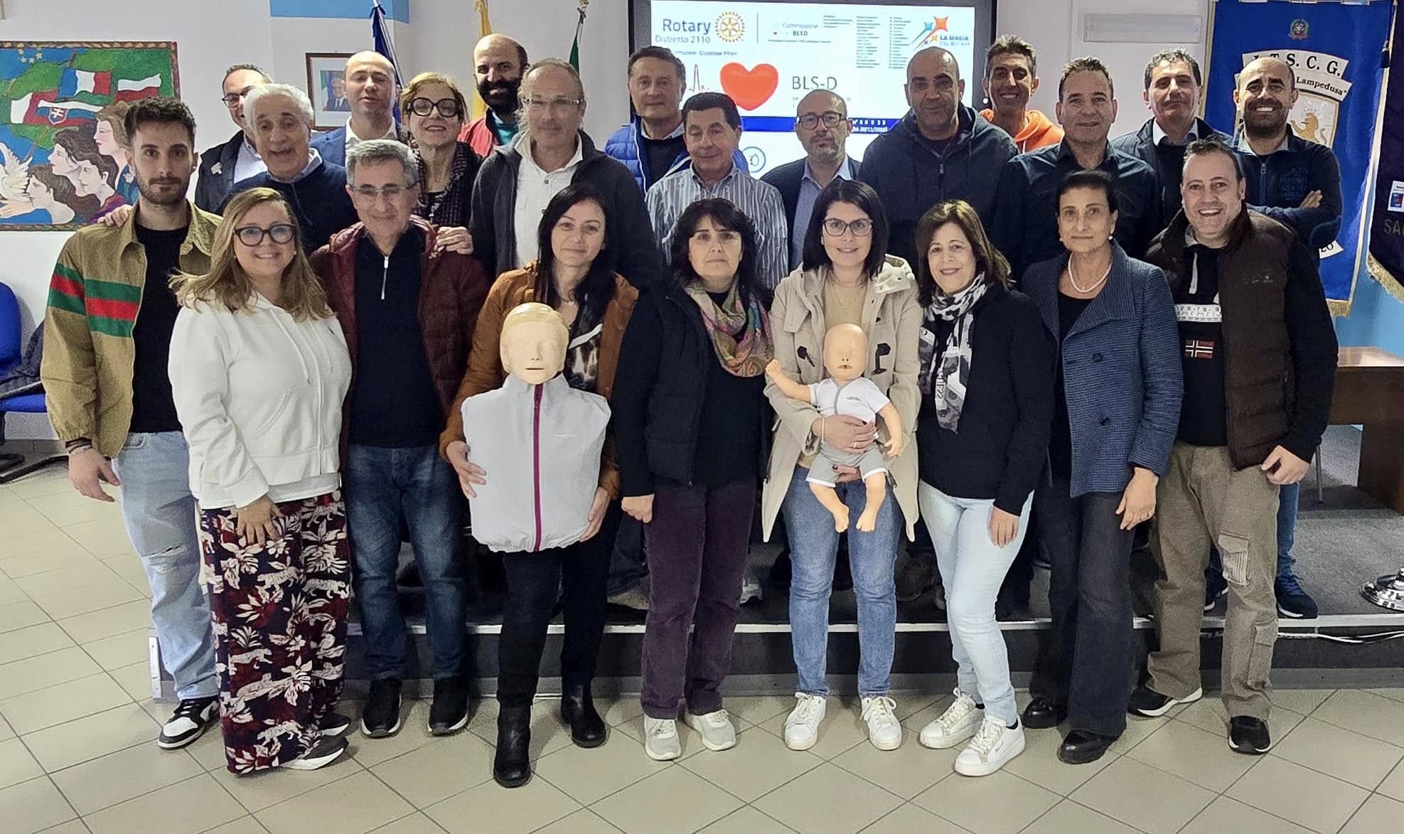 Corso BLSD all’ITET G. Tomasi di Lampedusa